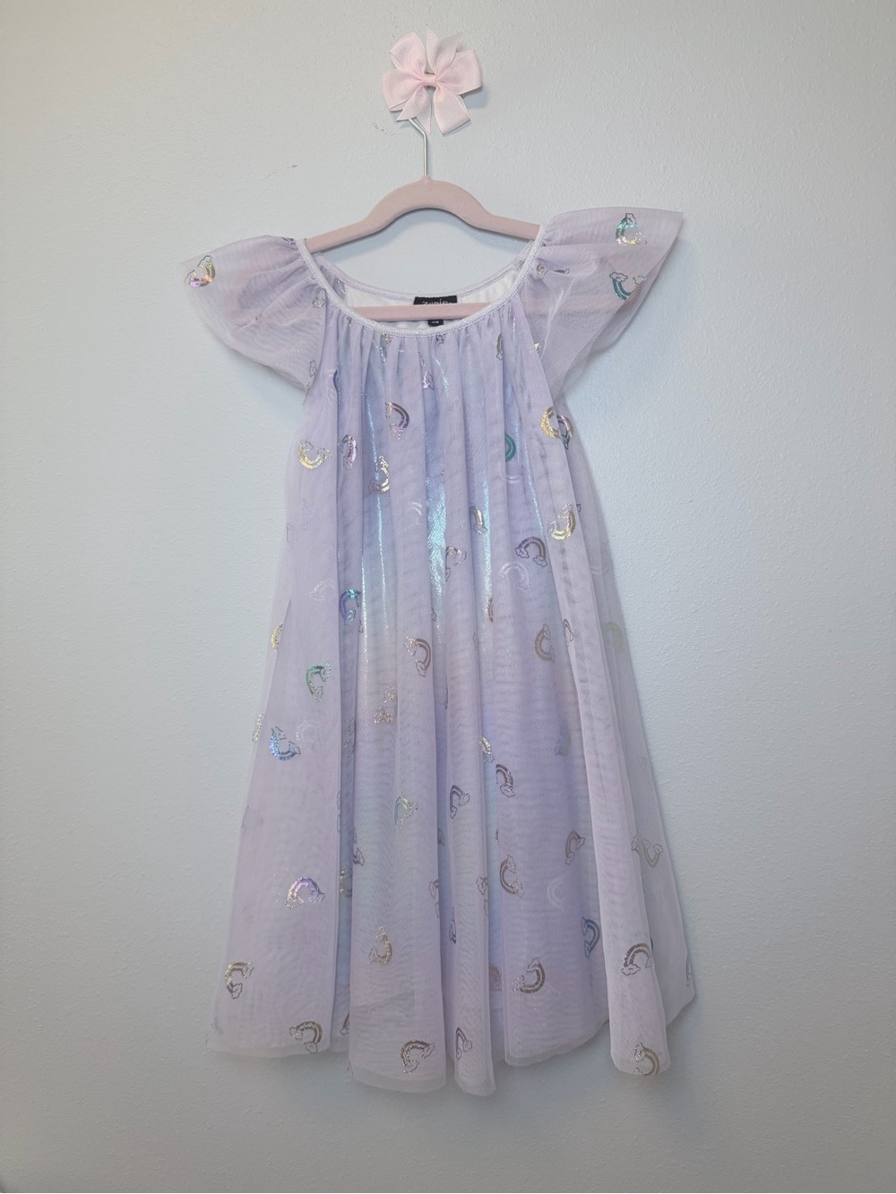 Zunie Girls size 6X Lilac dress